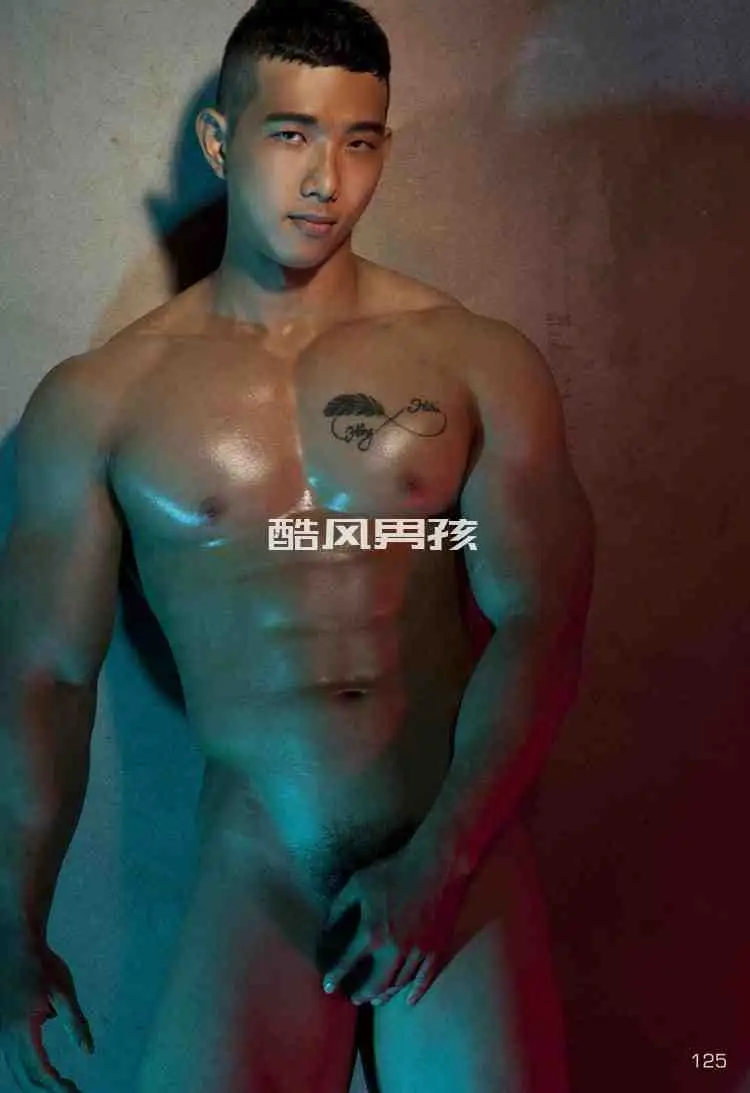 健身教练 Hiu 写真特辑阳刚魅力，型男风采