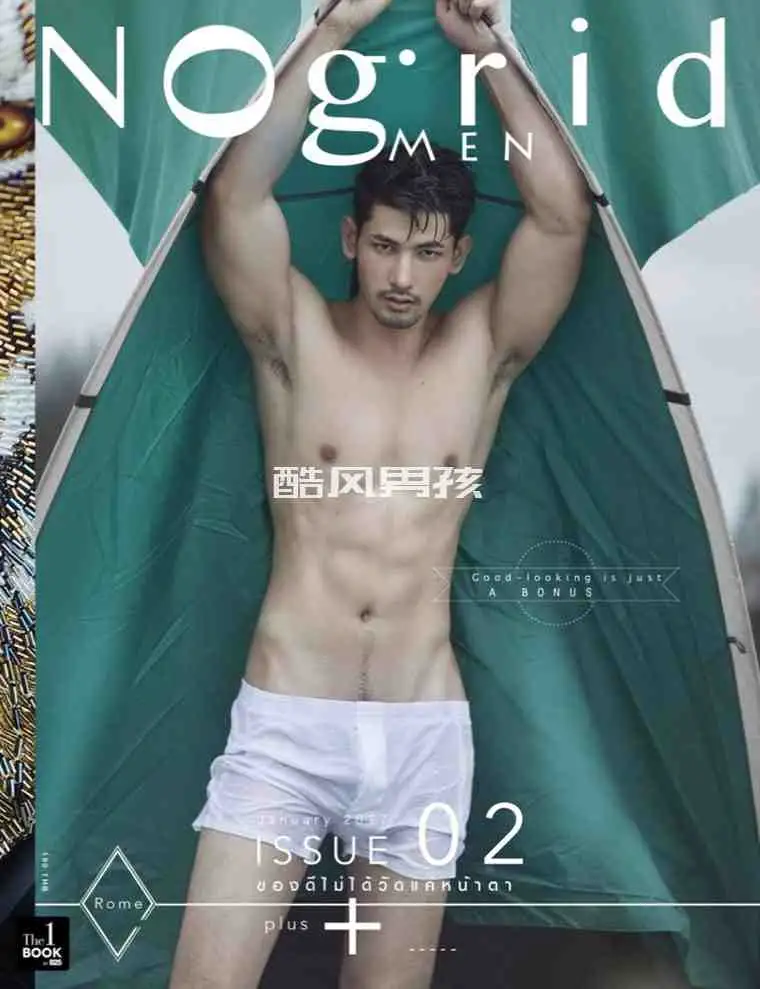 NOGRID MEN NO.02 ROME PHANUPHONG不羁与沉醉的男性魅力