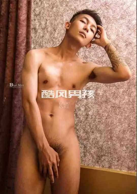 BLUEMEN蓝男色NO.137邻家花美男智玮的性感写真