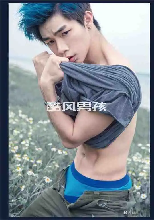 型男蜕变，魅力绽放——安安写真特辑