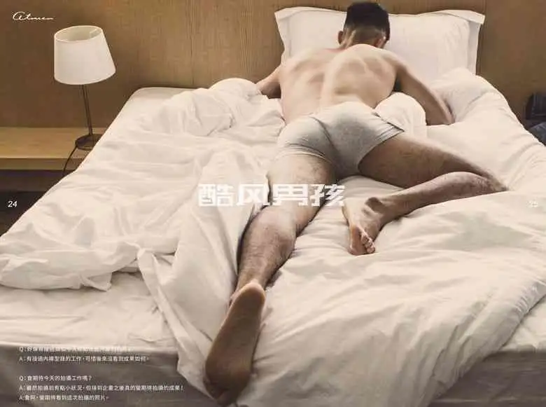 阳光暖男BRAD写真特辑健硕身材，自然不做作