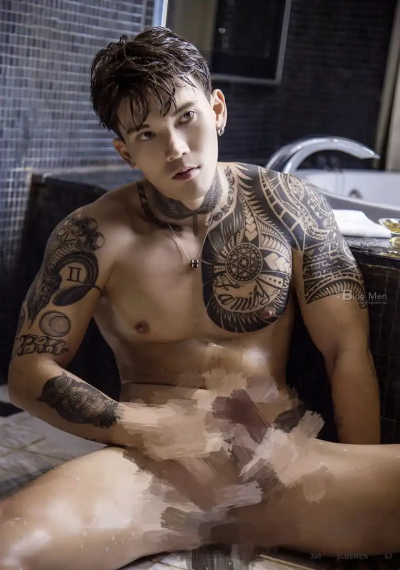 BLUEMEN 蓝男色 NO.304 天菜坏男人-小麦 | 写真+视频