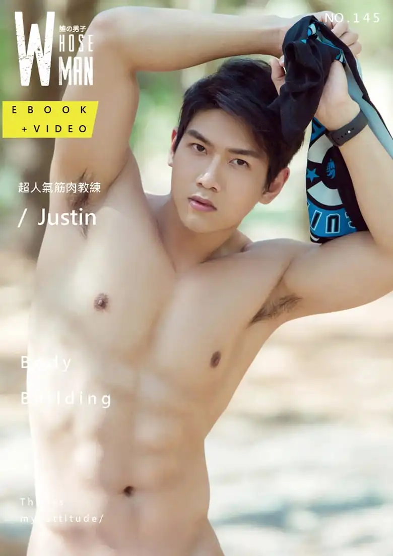 WHOSEMAN NO.148 筋肉健身教练-JUSTIN | 写真+视频