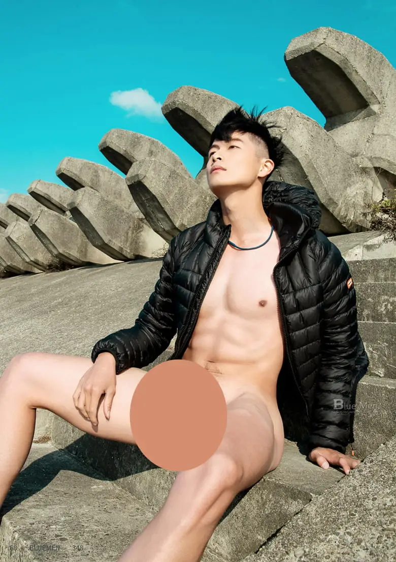 BLUEMEN 蓝男色 NO.349 铁人三项运动员-SHAN | 写真+视频