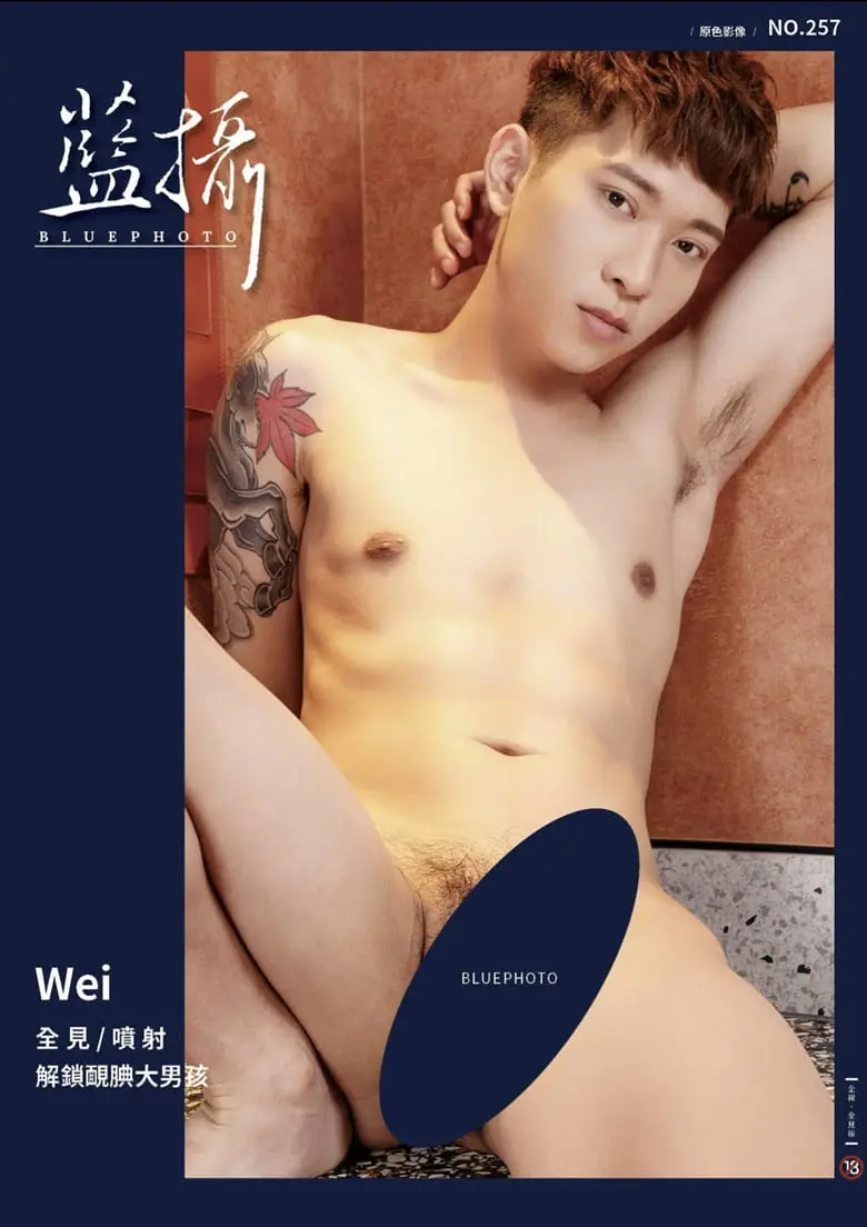 BLUEPHOTO 蓝摄 NO.257 腼腆大男孩-WEI | 写真+视频